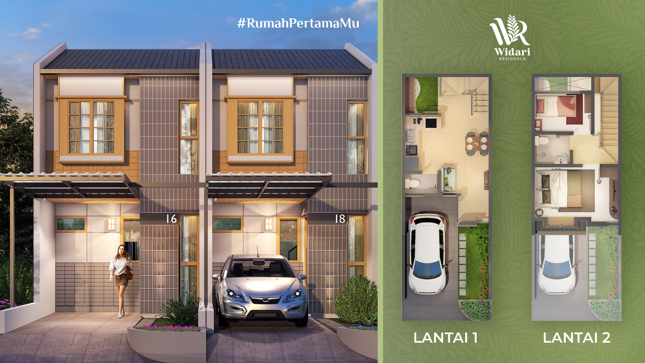 Widari Residence Tipe 4 (4x10)